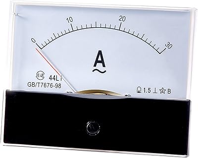 Heyiarbeit ac 0-30a panneau de courant analogique 44l1 ampèremètre jauge mètre 1,5 précision pour testeur de mesure de circuit automatique 1 pièces. La boutique en ligne DIAYTAR COTE D'IVOIRE dispose d'une large gamme de produits allant des articles ménagers aux produits électroniques, en passant par les vêtements et les accessoires, permettant ainsi aux clients de trouver tout ce dont ils ont besoin en un seul endroit. La qualité des produits et la satisfaction des clients sont au cœur de la politique de l'entreprise.
