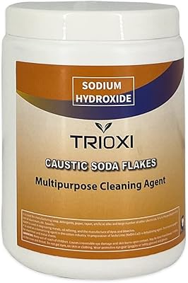 Flacons de soude caustique pure/hydroxyde de sodium (naoh) agent nettoyant multi-usages | savons trioxy et détergents ménagers produits de maquillage 1kg. DIAYTAR COTE D'IVOIRE est une boutique en ligne qui met l'accent sur la qualité et la variété de ses produits. Avec plus de 300 000 références, les clients peuvent choisir parmi une large gamme de produits qui répondent à leurs besoins et à leurs goûts. La boutique en ligne est également connue pour son service client de haute qualité, qui aide les clients à résoudre tout problème qu'ils pourraient rencontrer lors de leurs achats en ligne.