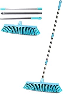 Brosse de terrasse k mackie, balai de jardin, brosse de balayage d'extérieur, brosse