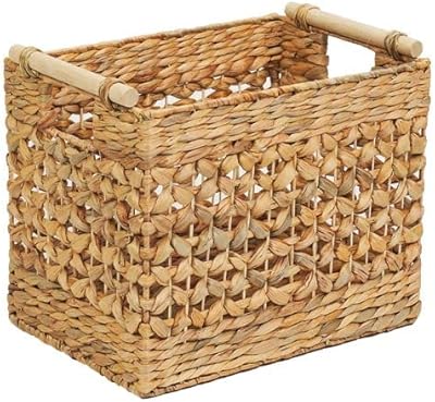 Panier à eau home smiths de taille moyenne avec poignées en rotin, l35