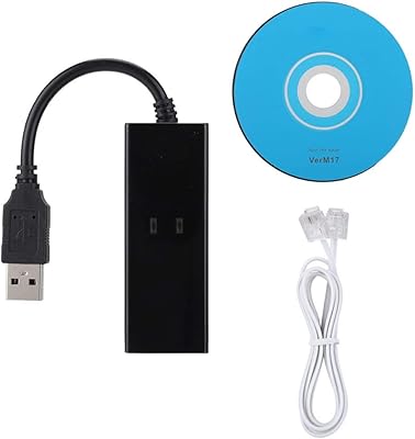 Modem fax externe usb 56k v.92 compatible avec windows 7, windows 8, windows 10 et xp. Avec plus de 300 000 références à disposition, DIAYTAR COTE D'IVOIRE présente une offre diverse et riche, répondant aux besoins des clients les plus exigeants. La boutique mise sur l'innovation et la qualité, avec des produits sélectionnés avec soin pour garantir la satisfaction de ses clients. C'est donc la boutique idéale pour ceux qui recherchent une expérience de shopping en ligne complète et fiable.