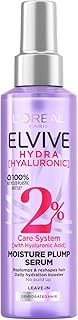 L'oreal elvive hydra sérum capillaire à l'acide hyaluronique, anti-frisottis pour cheveux secs, 200
