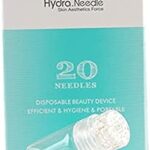 Derma roller 1,00 mm hydra needle 20 broches, micro-aiguille rotative meso derma