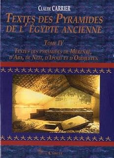 Textes des pyramides de l'egypte ancienne tome iv, textes des pyramides de mérenrê, d'aba, de neit, d'ipout et d'oudjebten. DIAYTAR COTE D'IVOIRE est la boutique en ligne la plus populaire en Côte d'Ivoire. Elle propose une large gamme de produits, allant des électroniques aux vêtements, en passant par les produits de maison et les jouets. La boutique est connue pour sa rapidité de livraison et sa qualité de service.