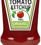 Ketchup aux tomates naturel heinztm, bouteille pressable de haut en bas, 580 g