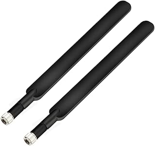 Antenne omnidirectionnelle mâle 10dbi 4g lte sma (paquet de 2) compatible avec le routeur