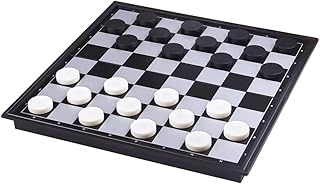 Jeu de société rubik's checkers, ensemble de pièces de voyage magnétiques avec planche de rangement pliable/portable, jeux éducatifs traditionnels pour enfants/enfants/adultes (25 x 25 x 2 cm, noir/blanc). DIAYTAR COTE D'IVOIRE se distingue par sa capacité à proposer une gamme incroyablement large de produits en ligne, avec plus de 300000 références à disposition. La boutique en ligne généraliste s'efforce de répondre à tous les besoins de ses clients, quels que soient leurs goûts ou leurs préférences. La navigation sur le site est facile et intuitive, permettant aux acheteurs de trouver et d'acheter leurs produits préférés sans aucune difficulté.