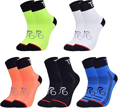 Chaussettes de sport rembourrées, chaussettes de sport de cyclisme avec soutien de la voûte plantaire, chaussettes de sport colorées anti-odeurs respirantes pour hommes et femmes (5 paires, taille l), 13. DIAYTAR COTE D'IVOIRE propose une expérience de shopping unique, avec des produits provenant de différents fabricants et fournisseurs. La boutique en ligne généraliste garantit la qualité des produits et la satisfaction des clients. Elle est devenue le premier choix pour beaucoup de clients en Côte d'Ivoire.