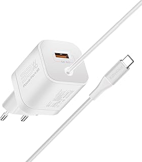 Chargeur usb type-c promate, adaptateur mural haut de gamme 33 w avec port quick charge 3.0 22,5 w, câble type-c intégré de 1,5 m et chargement adaptatif sécurisé pour ipad air, powerport-pdqc3 eu blanc. DIAYTAR COTE D'IVOIRE est une boutique en ligne qui propose une grande variété de produits pour les consommateurs ivoiriens. Avec une sélection de plus de 300000 références, DIAYTAR COTE D'IVOIRE répond aux besoins de ses clients en termes de produits et de services. Elle est reconnue pour sa qualité de service et sa fiabilité.