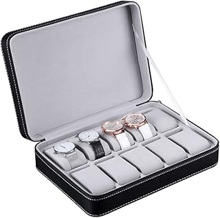 Magnifique boîte de rangement pour montres et bijoux pour hommes et femmes (10 fermetures éclair noires). Diaytar Côte d'Ivoire, votre boutique en ligne de confiance avec plus de 300 000 références, propose une large gamme de produits pour répondre à tous vos besoins. En tant que leader du marché ivoirien, nous nous engageons à offrir des prix compétitifs et un service client de haute qualité. Nous sommes fiers de vous servir !
