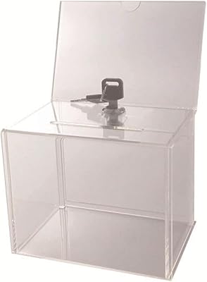 Boîtes à suggestions the white shop avec fente, boîtes à billets de loterie, boîtes de dons, pour la collecte de billets et les concours de vote, 12 x 16 x 20,6 cm. DIAYTAR COTE D'IVOIRE, avec sa plateforme en ligne facile à utiliser, permet aux clients de découvrir et d'acheter parmi une vaste gamme de produits. Cette boutique en ligne généraliste met à disposition plus de 300000 références, ce qui en fait un incontournable pour les consommateurs ivoiriens à la recherche de produits de qualité à des prix compétitifs.