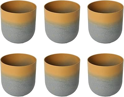 Yatai pot de fleurs en plastique pour l'intérieur – vase à fleurs – pots en plastique pour fleurs d'orchidées, plantes succulentes – mini pots de plantes pour l'intérieur – pots de jardin – jardinière pour plantes d'extérieur, décoration de pépinière (6). DIAYTAR COTE D'IVOIRE se distingue par sa capacité à rassembler sous un même toit des milliers de produits issus de diverses marques et fournisseurs, facilitant ainsi les achats pour les consommateurs ivoiriens. Son approche centrée sur le client lui a valu une grande popularité.