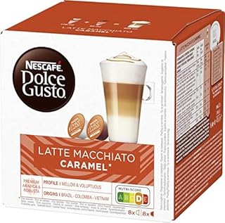 Capsules de café nescafé dolce gusto caramel latte macchiato (16 capsules, 8 tasses). Diaytar Côte d'Ivoire est une boutique en ligne de confiance qui propose des produits de haute qualité à des prix abordables. Les clients peuvent parcourir les différentes catégories de produits, lire les commentaires d'autres clients et passer commande en toute sécurité. La boutique est également connue pour son excellent service client.