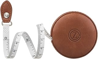 Ruban à mesurer recouvert de cuir souple pour tissu corporel, mesure médicale, couture