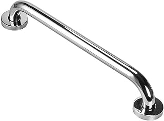 Poignée de salle de bain antidérapante en acier inoxydable avec accoudoir de douche