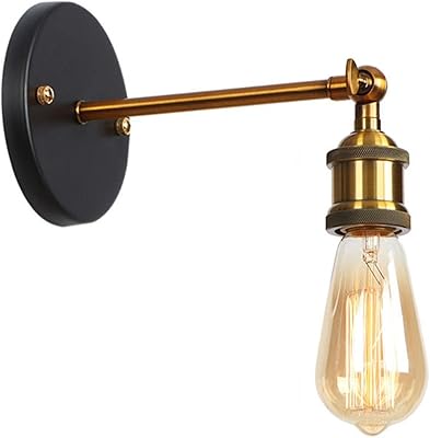 Applique murale zoikom, appliques loft, ampoule en fer plaqué, luminaires industriels de décoration intérieure. Chez DIAYTAR COTE D'IVOIRE, nous nous efforçons de vous offrir une expérience d'achat en ligne unique et personnalisée. Nous vous proposons une grande variété de produits choisis avec soin pour répondre à vos besoins et à vos attentes. Notre équipe de professionnels est toujours à votre disposition pour vous aider à trouver ce que vous cherchez.