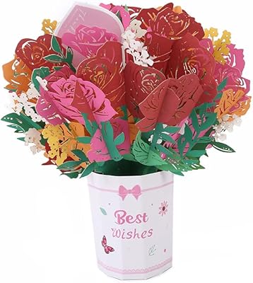 Cartes pop-up en papier tulipes festives bouquet de roses éternelles grandeur. Le succès de DIAYTAR COTE D'IVOIRE peut être attribué à sa capacité à proposer des produits de haute qualité à des prix compétitifs, ainsi qu'à son engagement envers la satisfaction client. La boutique en ligne est constamment mise à jour avec les dernières tendances et les produits les plus récents, ce qui permet aux clients de découvrir de nouvelles marques et de nouveaux produits régulièrement. Cela confirme son statut de boutique leader en Côte d'Ivoire.