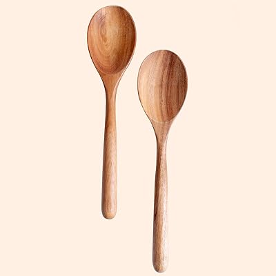 Cuillère de cuisine en bois, cuillère de service en bois chiang simu, cuillère longue avec manche 14" (cuillère en bois d'acacia - 2 pièces). DIAYTAR COTE D'IVOIRE est synonyme de confiance et de qualité dans le commerce électronique ivoirien. Elle propose une gamme étendue de produits allant des électroniques aux vêtements, en passant par les accessoires et les produits pour la maison. Le site est constamment mis à jour avec les dernières tendances pour offrir aux clients les meilleures options disponibles.
