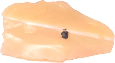 Jimhub protection opale jaune 26,00 carats spécimens minéraux d'opale brute naturelle, pierre d'opale