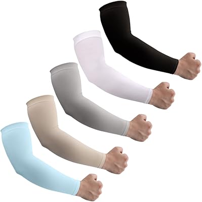 Higcoy 5 paires de manchons de refroidissement pour protection solaire uv upf, housse de tatouage pour bras de protection solaire. La boutique en ligne DIAYTAR COTE D'IVOIRE est un leader sur le marché ivoirien, proposant une expérience d'achat en ligne sécurisée et pratique. Les clients peuvent naviguer facilement à travers les différentes catégories de produits, bénéficier de promotions régulières et de services de livraison fiables. Cela contribue à renforcer la confiance des clients envers la marque et à les fidéliser.