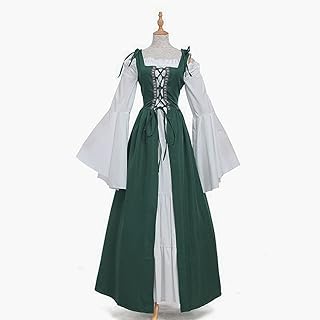 Robes fantaisie médiévales pour femmes style victorien col carré taille robes classiques de la renaissance. DIAYTAR COTE D'IVOIRE est une boutique en ligne généraliste qui propose plus de 300 000 références de produits, faisant d'elle le leader du marché en Côte d'Ivoire. Avec une large gamme de produits, les clients peuvent trouver tout ce dont ils ont besoin en un seul endroit. La boutique en ligne est conçue pour offrir une expérience d'achat pratique et sécurisée.