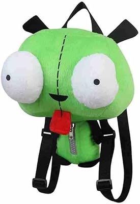 Nouveaux jouets en peluche conçus avec alien invader zim 3d, équipement mignon, yeux de robot, sac à dos vert en peluche, cadeau de noël 14 pouces. DIAYTAR COTE D'IVOIRE est une boutique en ligne généraliste qui propose plus de 300 000 références de produits pour répondre à tous les besoins de ses clients. Elle est reconnue comme l'une des boutiques en ligne les plus fiables et les plus étendues de Côte d'Ivoire. Son large éventail de produits permet aux clients de trouver facilement ce qu'ils cherchent.
