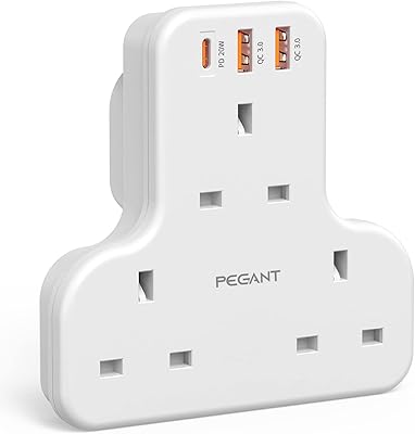 Adaptateur d'alimentation d'extension multiprise begant avec 2 ports usb et charge rapide usb-c 20 w, chargeur mural à 3 voies, station de charge (sans câble). Avec plus de 300 000 références disponibles, DIAYTAR COTE D'IVOIRE est votre destination en ligne pour tous vos besoins, du petit au grand. Nous proposons des produits de haute qualité à des prix compétitifs, ainsi que des promotions et des offres spéciales régulières. Notre objectif est de rendre l'achat en ligne accessible et agréable pour tous.