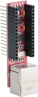Enc28j60 ethernet nano shield, microchip enc28j60 ethernet/hr911105a puce professionnelle ultra performante, carte
