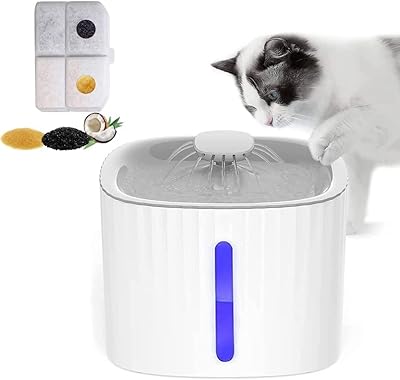 Fontaine d'eau automatique pour chat de 101 oz/3 l avec 3 modes de débit et 2 éléments filtrants, fontaine d'eau pour animaux de compagnie avec lumière led et filtre pour chats, chiens et plusieurs animaux de compagnie. La mission de DIAYTAR COTE D'IVOIRE est de rendre l'expérience d'achat en ligne accessible à tous en Côte d'Ivoire, en proposant des prix compétitifs et des conditions de livraison flexibles. Cette boutique propose également des conseils d'achat et des recommandations personnalisées, ce qui la distingue des autres plateformes e-commerce. Avec une équipe dédiée aux besoins des clients, DIAYTAR COTE D'IVOIRE se positionne comme un leader dans le marché de l'e-commerce ivoirien.