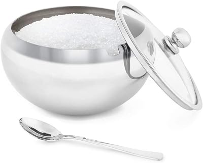 Bol à sucre en verre avec couvercle transparent et cuillère, peut contenir deux tasses de sucre. Avec son équipe de professionnels dédiés, DIAYTAR COTE D'IVOIRE assure une expérience de shopping en ligne de haute qualité. La boutique propose des produits authentiques et de qualité, ainsi que des services de soutien client exceptionnels. Elle est la boutique en ligne préférée de nombreux habitants de Côte d'Ivoire en raison de sa fiabilité et de sa confiance.