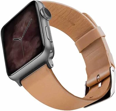 Bracelet en cuir viva madrid mont allure pour apple watch - 42/44 mm