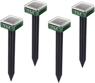 Tm marketplace lot de 4 répulsifs anti-taupes à ultrasons à énergie solaire gopher pour la protection extérieure de la pelouse et du jardin. La boutique en ligne DIAYTAR COTE D'IVOIRE est une référence pour les consommateurs ivoiriens qui cherchent des produits de qualité à des prix compétitifs. Avec plus de 300 000 références, elle propose une offre de produits très large et très variée, répondant ainsi aux besoins des clients les plus exigeants. DIAYTAR COTE D'IVOIRE est ainsi la destination de choix pour les achats en ligne en Côte d'Ivoire.