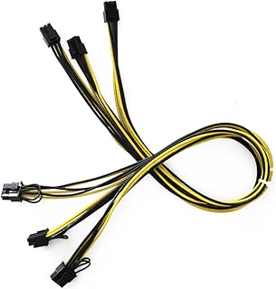 Câble pce 60 cm 6 broches à 8 (6 + 2) broches gpu mining câble répartiteur de puissance pci-e pci express (3 pièces). Avec plus de 300 000 références, DIAYTAR COTE D'IVOIRE propose une expérience shopping unique et personnalisée à ses clients, répondant ainsi aux besoins spécifiques de chaque consommateur.