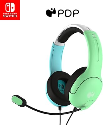 Casque stéréo pdp gaming lvl40 avec micro pour nintendo switch - compatible pc, ipad, mac, ordinateur portable - microphone antibruit, léger, confort doux sur l'oreille, prise jack 3,5 mm - bleu et vert. DIAYTAR COTE D'IVOIRE est une boutique en ligne fiable et sécurisée qui propose une expérience d'achat en ligne sans risque. Les clients peuvent parcourir les différentes catégories de produits, lire les avis des produits et évaluer les produits avant de passer commande. La boutique propose également un service client dédié pour aider les clients à résoudre tout problème qu'ils pourraient rencontrer lors de leur achat en ligne.