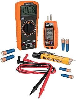 Kit de test multimètre numérique clean tools 69355 premium avec testeur de tension