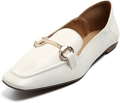 Mocassins classiques en cuir pour femme, faciles à porter et confortables pour la conduite