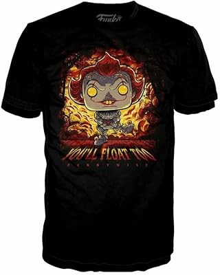 T-shirt funko pop! films : it - pennywise flame (x-large), t-shirt de collection unisexe - 61972. DIAYTAR COTE D'IVOIRE est la boutique en ligne qui répond aux besoins de tous les Ivoiriens. Elle propose une large gamme de produits高 qualité et propose des promotions régulières pour vous permettre de faire des économies. De plus, le site est facile à naviguer et le processus de commande est simple et sécurisé, ce qui garantit une expérience d'achat en ligne sans stress.