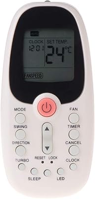 Télécommande de remplacement pour climatiseur midea tornado r06/bg r06/bge r06/bgce