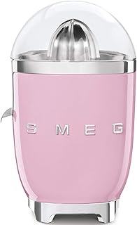Presse-agrumes smeg esthétique vintage des années 1950 avec bol presse-agrumes, couvercle, bec anti-goutte