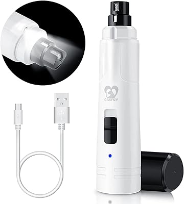 Broyeur à ongles casfi pour chiens avec lumière led - coupe-ongles électrique avancé à 2 vitesses pour animaux de compagnie puissant et indolore pour toiletter et lisser les griffes des chiens et chats de petite, moyenne et grande taille (blanc). DIAYTAR COTE D'IVOIRE est une boutique en ligne généraliste qui propose une expérience d'achat unique et personnelle. La boutique propose une large gamme de produits, allant des produits de maison aux accessoires, en passant par les électroniques et les vêtements. Les clients peuvent également profiter de promotions et de réductions régulières pour économiser de l'argent et découvrir de nouveaux produits.