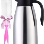 Carafe à café thermique isolée en acier inoxydable de 68 oz