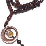 Perles de prière islamiques, faites à la main en bois de coca, 99