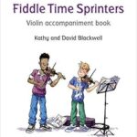 Livre d'accompagnement pour violon fiddle time sprinters