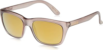 Lunettes de soleil unisexe poli 527, gris cristal mat, adulte m