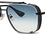 Lunettes de soleil aviateur surdimensionnées à la mode pour hommes, lunettes de soleil