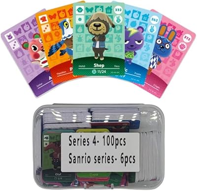 Boîte de cartes amiibo animal crossing série 4. 106 pièces sans doublons.. La boutique en ligne DIAYTAR COTE D'IVOIRE est le leader du marché en Cote d'Ivoire, avec une offre de plus de 300000 references pour répondre à tous vos besoins. Cette boutique généraliste propose une large gamme de produits, allant des articles ménagers aux produits électroniques, en passant par la mode et la beauté. Vous pouvez profiter de promotions et de réductions pour faire des économies sur vos achats.