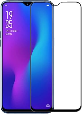 Ghmqqq 9h 2.5d protecteur d'écran en verre trempé à couverture complète pour oppo