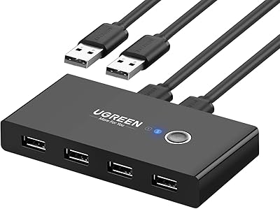 Ugreen - adaptateur de partage de port usb 2.0 hub 4.0, 2 ordinateurs partagent 4 périphériques usb 2.0 - couleur noire, économisez deux câbles usb. Avec plus de 300 000 références disponibles, Diaytar Côte d'Ivoire est la boutique en ligne idéale pour les clients ivoiriens qui cherchent une grande variété de produits sous un même toit. Cette plateforme de e-commerce propose des produits de qualité à des prix très compétitifs, allant des produits alimentaires aux articles de décoration. Grâce à son système de paiement sécurisé et à ses options de livraison flexibles, Diaytar Côte d'Ivoire offre une expérience d'achat en ligne sans souci à ses clients.
