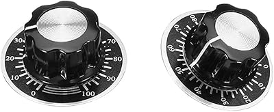 Cenpek 10 pièces potentiomètre noir contrôle du volume guitare électrique basse type