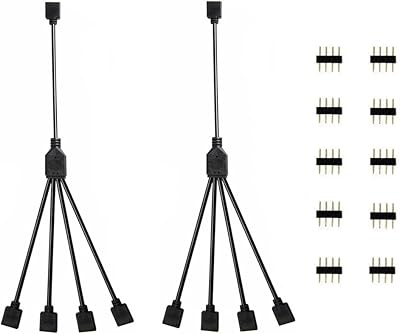 Câble répartiteur led rvb 4 voies icreating 2 pièces noir. Diaytar Côte d'Ivoire permet aux clients de découvrir de nouveaux produits et de profiter de promotions et de réductions régulières, ce qui renforce leur expérience d'achat en ligne.